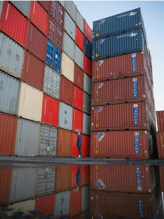 Vrachtwagen voor gevaarlijke stoffen